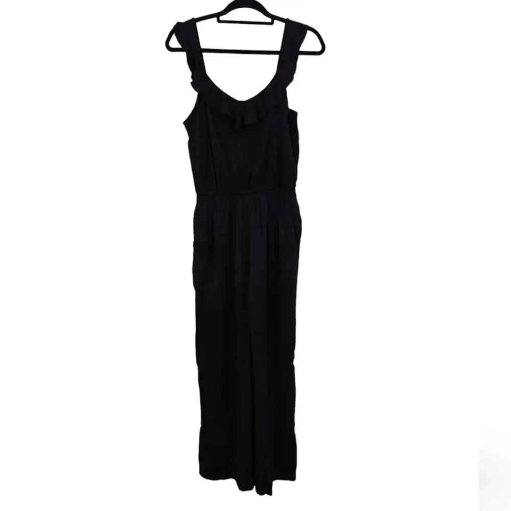 NWT Loft Ruffle Sleeves Jumpsuit Size - Picture 2 of 7